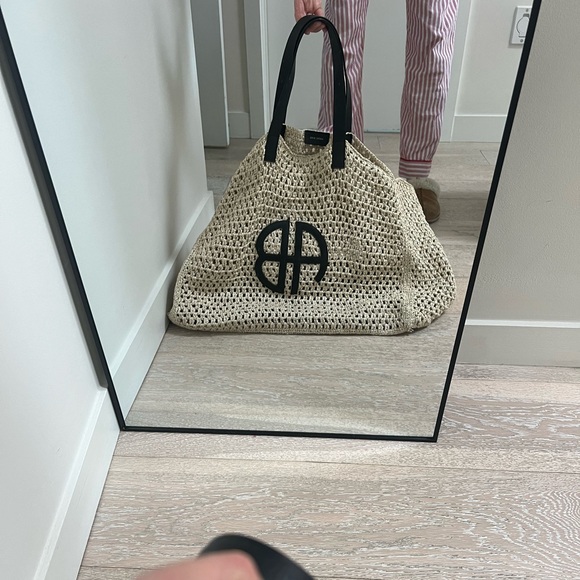 ANINE BING Large Rio Tote - Natural - Picture 7 of 7